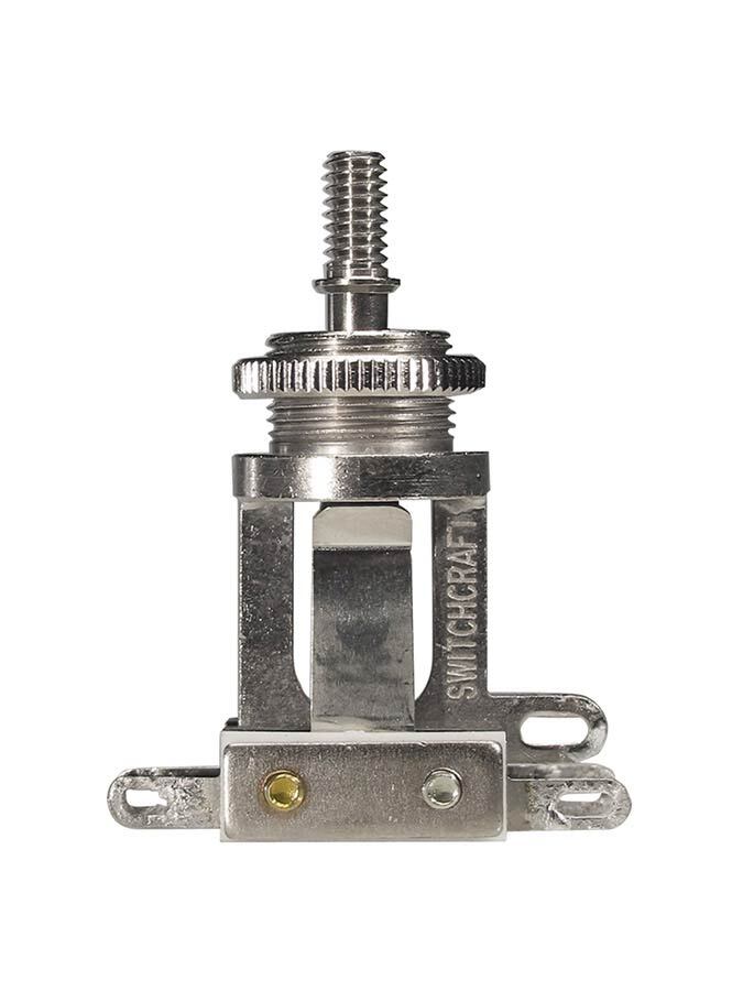 Switchcraft SW-210-N Selettore basculante, 3 vie, colore nickel