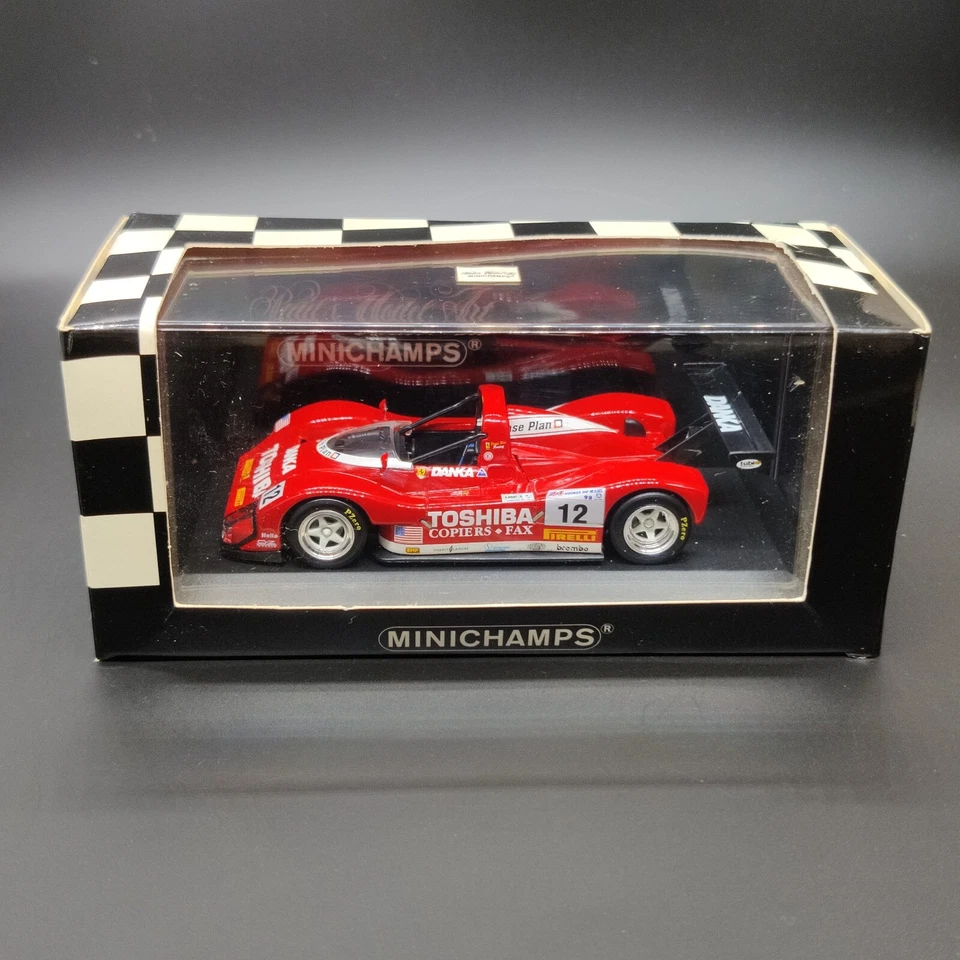 MINICHAMPS FERRARI 333SP LE MANS 1998 PROTOTIPO VINCITORE CLASSE 1:43 IN SCATOLA - Immagine 2 di 4