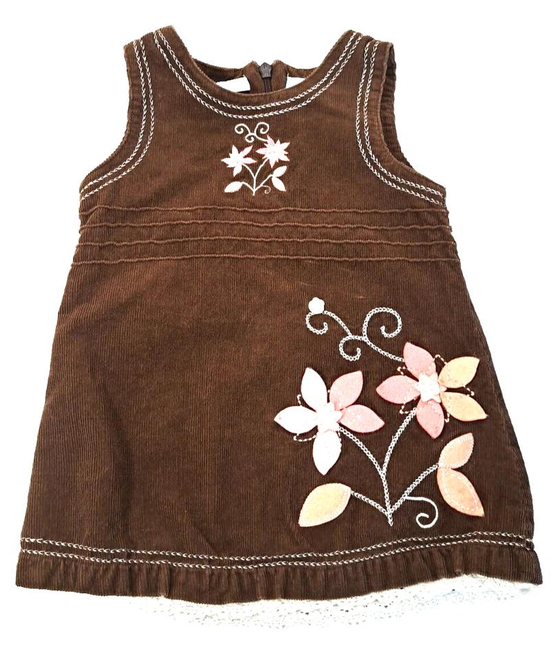 Baby Girl 18 Months 2 Pieces Koala Kids Sweatshirt Miniwear Dress Preppy - Image 2 of 4