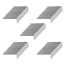 4mm Allen Wrench L-Shaped Hex Key Set - Pack of 50