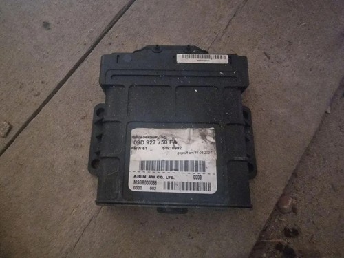 VW TOUAREG 7LA, 7L6, 7L7 Getriebesteuergerät 09D927750FA 2.50 Diesel 34007861