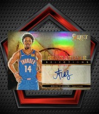 Adam Flagler RC Auto 2024-25 Panini Select Signature Selections #SS-FLG Thunder
