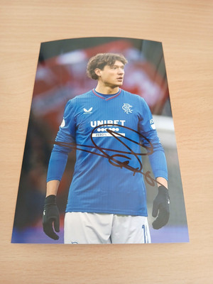 Signiertes Foto Sam Lammers Glasgow Rangers NEU (2)