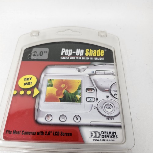 2 Delkin Dispositivi eFilm Paralumi Schermo Pop-Up per Nikon D70S e Universale 2" - Foto 6 di 7