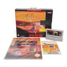 Nintendo SNES Lufia Big Box PAL OVP mit Inlay Sammler *Sehr guter Zustand*