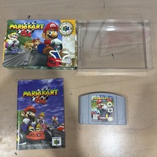 Mario Kart 64 Nintendo 64 N64 Authentic Game Players Choice Game, Manual , Box