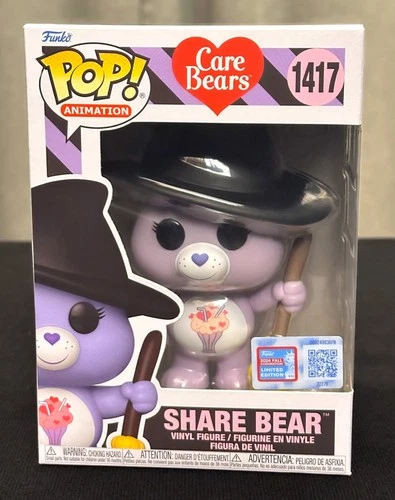 Funko POP! Animation: Care Bears - Share Bear (Witch) #1417 - New York Comic Con