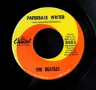 The BEATLES - Paperback Writer / Rain Nr MINT classic pop rock '66 Capitol 45