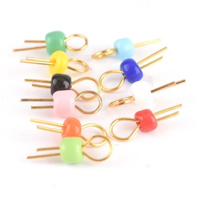 100PCS Ceramic Gold Plated Copper Solder Probe PCB Circuit Board High Quality