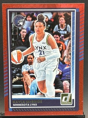 2025 Donruss Kayla McBride Red Shimmer /399 Lynx