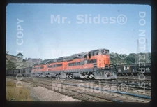 Duplicate Slide B&LE Bessemer & Lake Erie Matched Paint SD7 803 & 2 Action