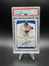 2021 National Treasures Ozzie Albies Signature Platinum Blue Holo 1/1 PSA 9 Auto