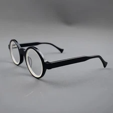Round Acetate Reading Eyeglasses Frames Stylish Glasses Nerd Classic Men Women