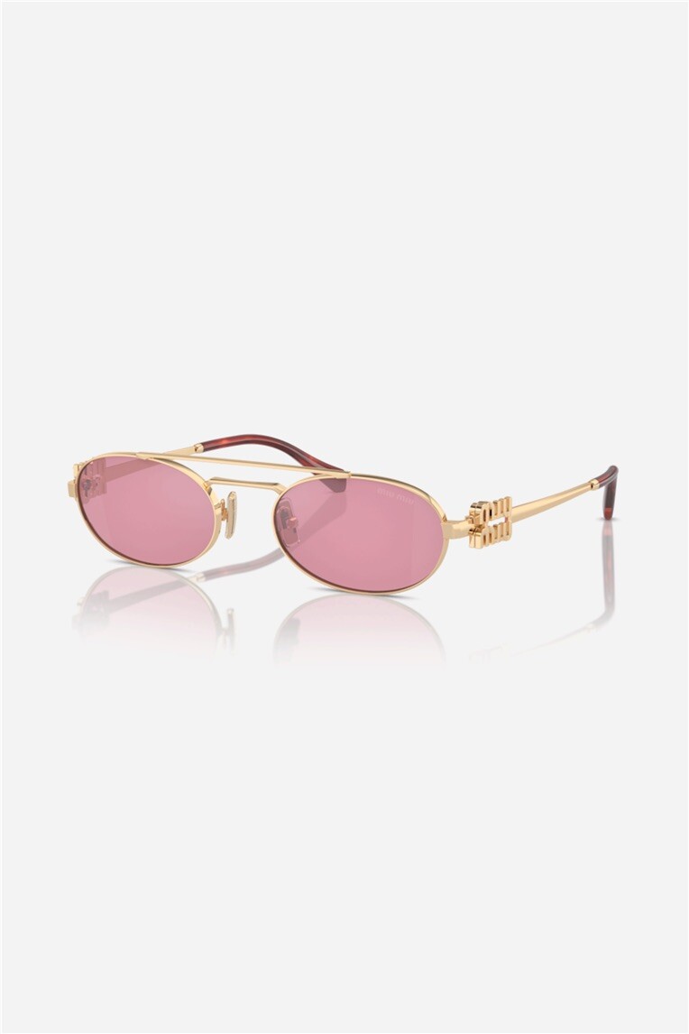 MIU MIU ボルドー 半透明 ピンクゴールド サングラス 新品未使用 miu ミュウミュウ MIUMIU サングラス プラスチック ピンク