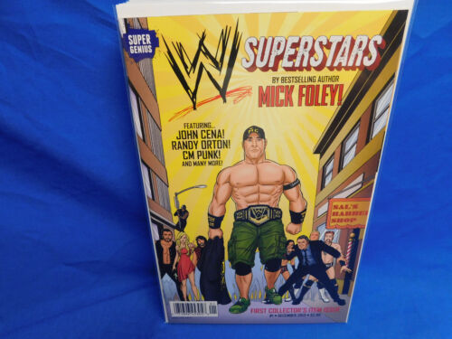WWE SUPERSTARS #1 SUPER GENIUSZ JOHN CENA KAPITAN MARVEL HOŁD COVER VF/NM - Zdjęcie 1 z 1