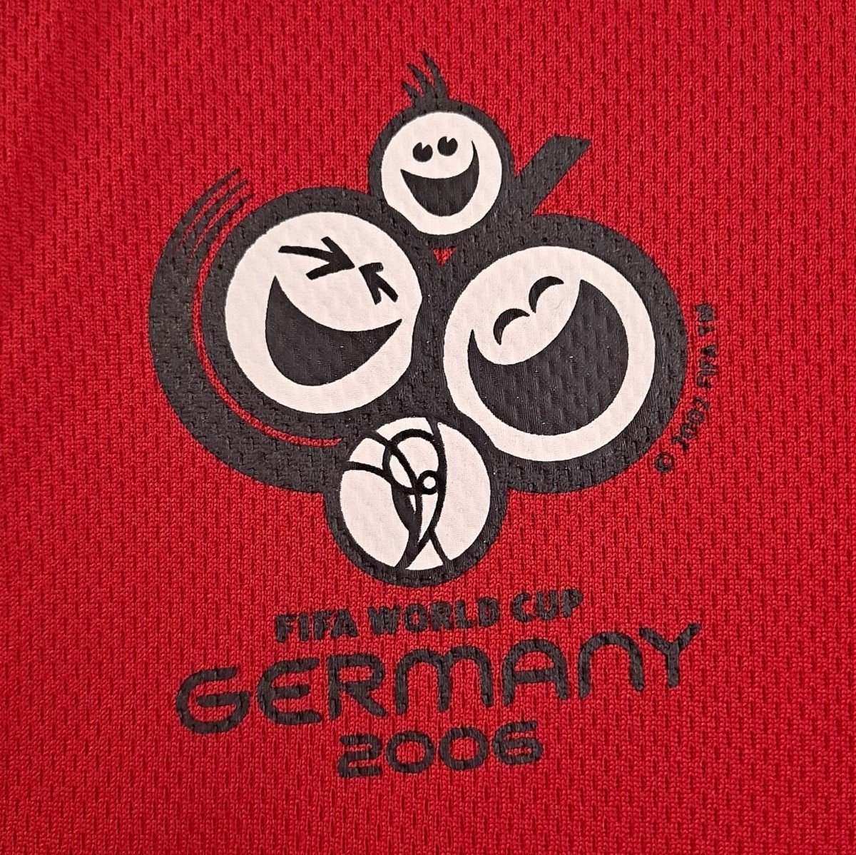 Officially Licensed 2006 FIFA World Cup Large Red Souvenir