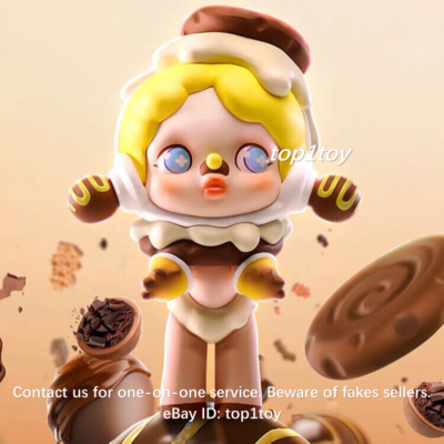 POP MART x SKULLPANDA Candy Monster Town Cookie Raccoon Mini