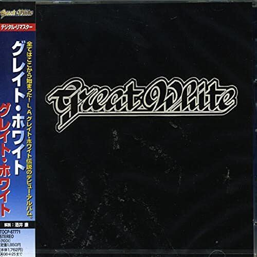 Great White ""Great White"" Heavy Metal CD OBI New from Japan