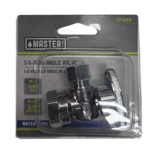 NEW Master Plumber 171330, 1/4" Turn Angle Valve **SALE**