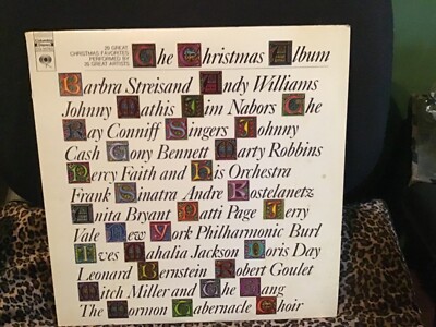 THE CHRISTMAS ALBUM 20 GREAT PERFOMANCES  * 20 GREAT ARTISTS  DLB LP