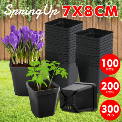 SpringUp Plastic Plant Flower Pots Nursery Seedlings Garden Plant Pot ...