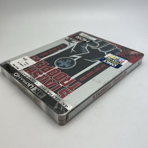 A++ MINT Starship Troopers (1997) 4K Ultra HD SteelBook BestBuy Exclusive RARE - Picture 5 of 20