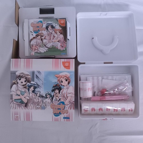 CANDY STRIPE DreamCast DC HDR-0175 2001 NTSC-J SEGA Limited Edition Adventure - Picture 11 of 12