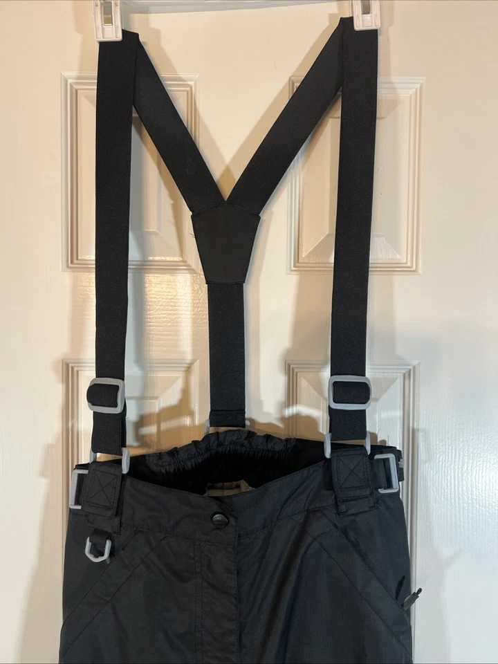 Trespass Womens Pants Small -Black TP50 Waterproof Ski Trouser Suspenders 5000mm - Image 3 of 4