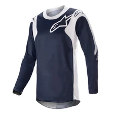 Alpinestars Racer Hoen Night Navy/White MX Off-Road Jersey Men's Sizes SM - 2XL