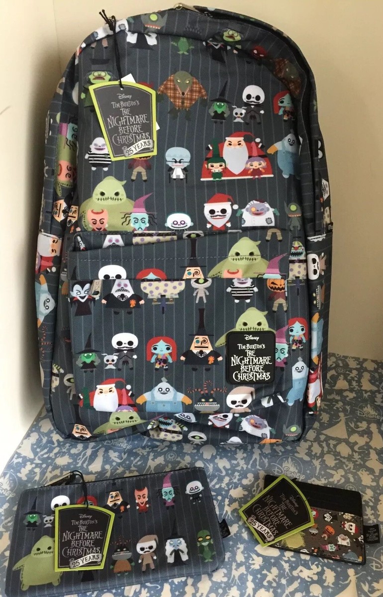 LAST SET! DISNEY Loungefly Nightmare Before Christmas 25 Yrs 