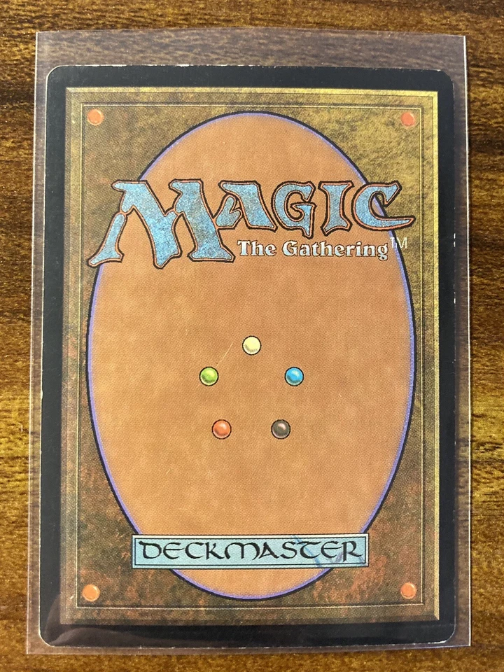 MTG✨Artist Signed METEOR CRATER FOIL✨Planeshift LP RARE Land 2001 John Avon Art - Image 2 of 2