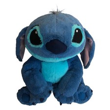 Disney Parks Lilo And Stitch Plush 15" Blue floppy ears Medium Stuffed Animal