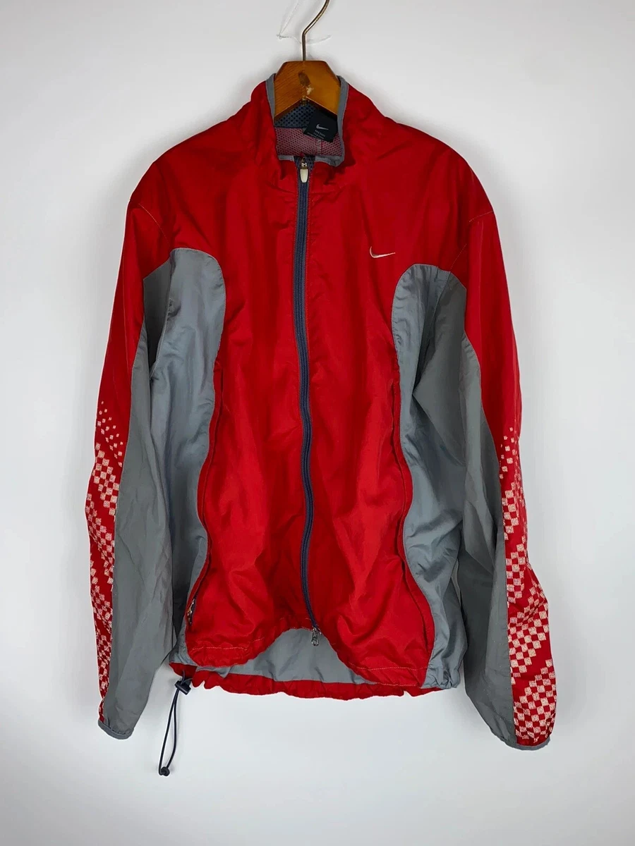 Vintage Y2K Nike Drill Reflective Light Jacket
