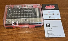 Protorq High Qualiy Security Bit Set 61-Piece S2 Steel Temper Proof Bits for