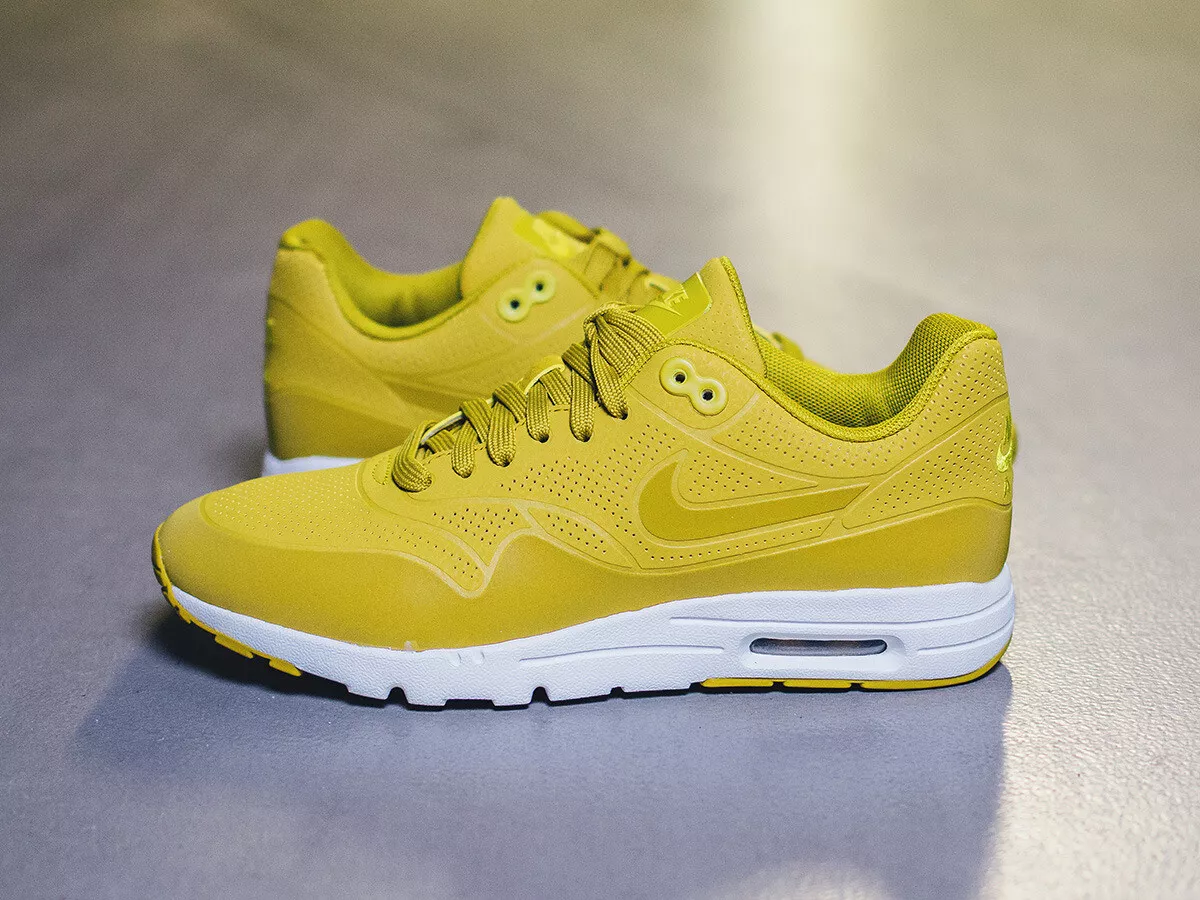 maagd Raak verstrikt Verhogen Nike Air Max 1 Ultra Moire Women&#039;s Sz:9 Running Reflective 3M Citron  704995-301 | eBay