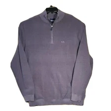 Sz 2 XLT North56°4 Men's Sweater 1/4 Zip Gray. FREE FAST Shipping from USA 