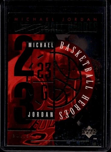 1994-95 Upper Deck #JH Header Card Basketball Heroes: Michael Jordan