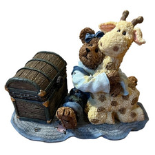 Boyds Bears The Bearstone Collection Jordan w/Lil  Spot Grandma s Attic Treasure