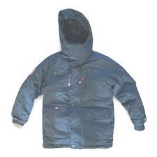 Canada Weathergear Child Size S/8 Black Winter Parka No Fur