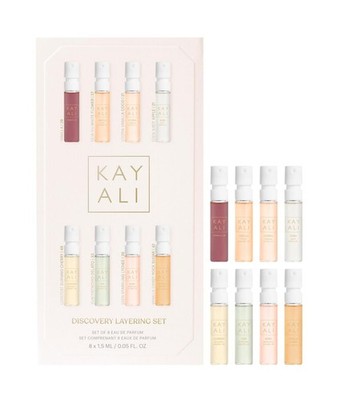 Huda KAYALI Beauty Discovery Perfume Layering Gift Set 0.05 Fl Oz (Pack of 8) 
