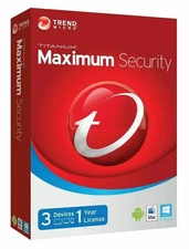 Trend Micro Maximum Security Ver.2025 3 USER 1 YEAR (SUPERFAST DELIVERY)