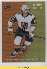 2023-24 Upper Deck Allure Color Flow Orange Yellow Chandler Stephenson READ 1s2n