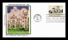 Dr Jim Stamps American Architecture 1980 First Day Cover Western Silk Cachet