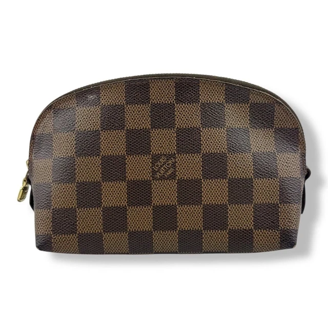 Louis Vuitton Brown Damier Travel Cosmetic Pouch