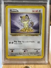2002 pokemon legendary collection meowth#53 psa7 nm