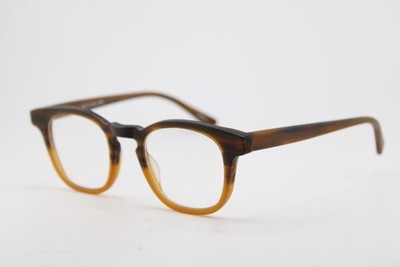 NEW KALA EYEWEAR BIG AL MYSB MATTE BROWN HORN FADE AUTHENTIC EYEGLASSES 44-22