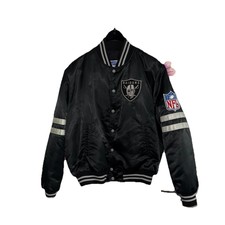 Vintage NFL Los Angeles Raiders Satin-Jacke S...