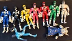 Mighty Morphin Power Rangers Bendable Figures Lot 8” Vintage 1994 Some Talking