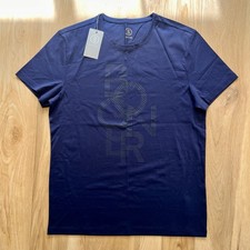 NWT Bogner Men's Navy Short Sleeve Tee Large