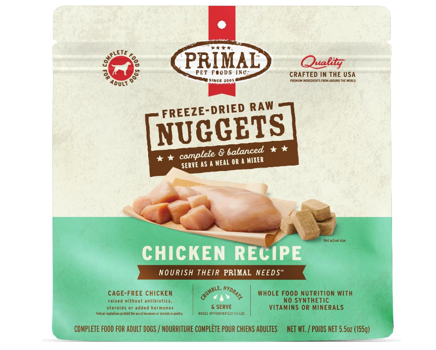 Freeze Dried Raw Dog Food Cage Free Chicken Organic Fruits 5